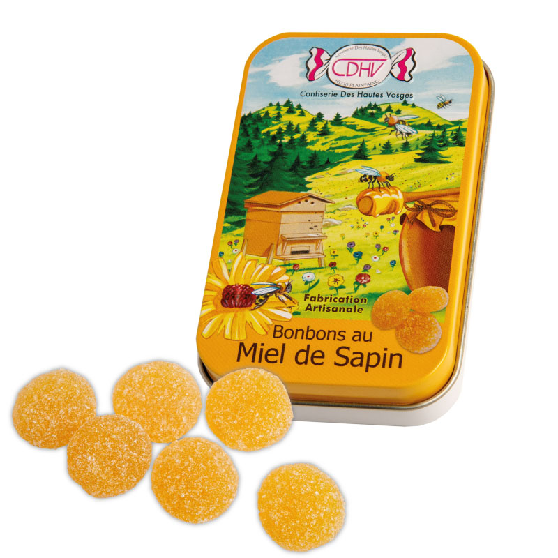 Bonbon au miel de fleurs IGP d'Alsace